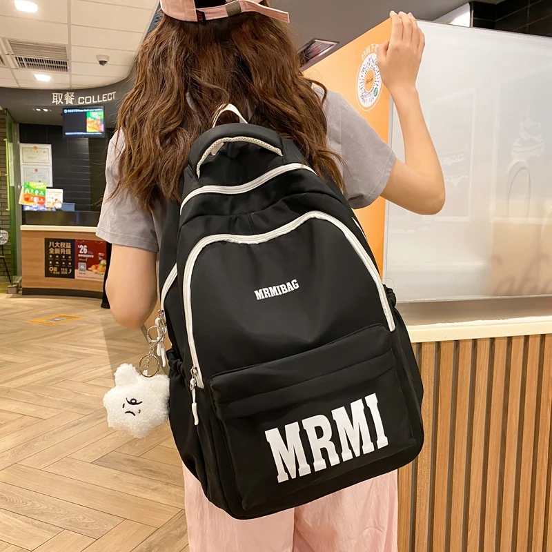 Women's Backpack Solid Color Female Multi-pocket Casual Man Travel Bag High Quality Schoolbag for Teenage Girl Book Knapsack
Women's Backpack Solid Color Female Multi-pocket Casual Man Travel Bag High Quality Schoolbag for Teenage Girl Book Knapsack