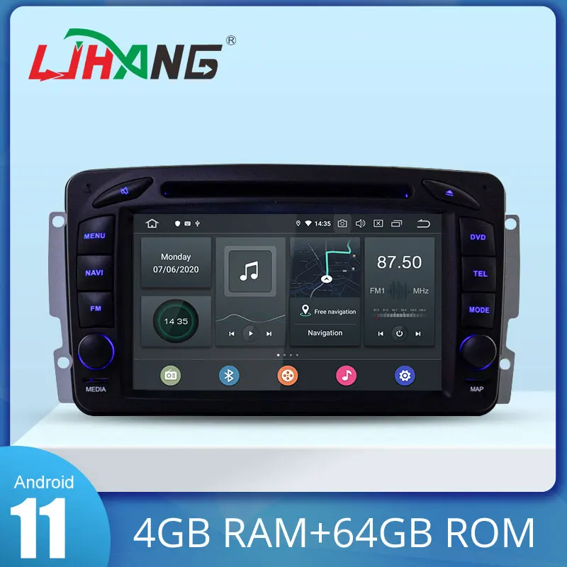 Ljhang Inch Android Car Dvd Player For Mercedes Benz Clk W W