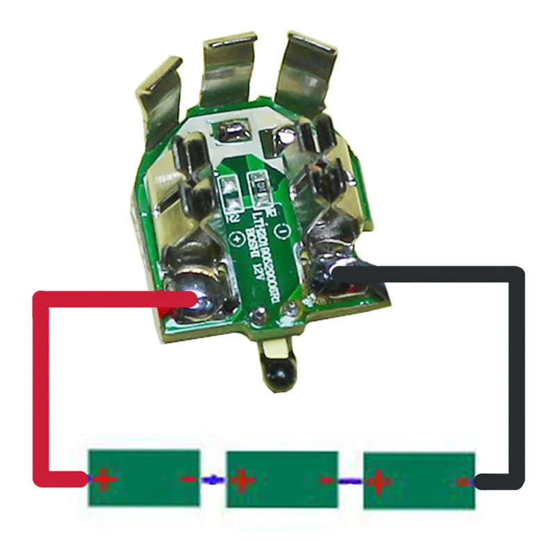 BAT411Li-Ion Battery Plastic Case PCB Charging Protection Circuit Board Three-cell For Bosch 10.8V 12V BAT412A BAT413A BAT411A 
BAT411Li-Ion Battery Plastic Case PCB Charging Protection Circuit Board Three-cell For Bosch 10.8V 12V BAT412A BAT413A BAT411A