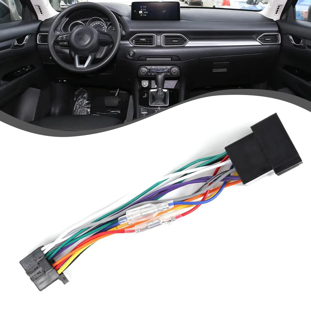 1 * аудио шнур питания ISO для Pioneer 2003-on Car Stereo Radio ISO, жгут проводов, соединительный кабель
1 * аудио шнур питания ISO для Pioneer 2003-on Car Stereo Radio ISO, жгут проводов, соединительный кабель