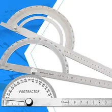 180 Degree Protractor Stainless Angle Finder Goniometer Angle Ruler Woodworking Tools Rotary Measuring Ruler Angle Gauge
180 Degree Protractor Stainless Angle Finder Goniometer Angle Ruler Woodworking Tools Rotary Measuring Ruler Angle Gauge