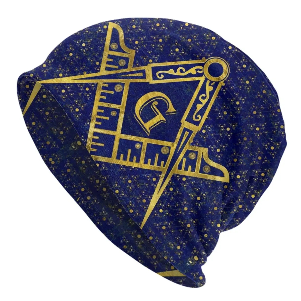

Freemasonry Symbol Skullies Beanies Caps Unisex Hip Hop Winter Warm Knitted Hat Adult Masonic Mason Freemason Bonnet Hats