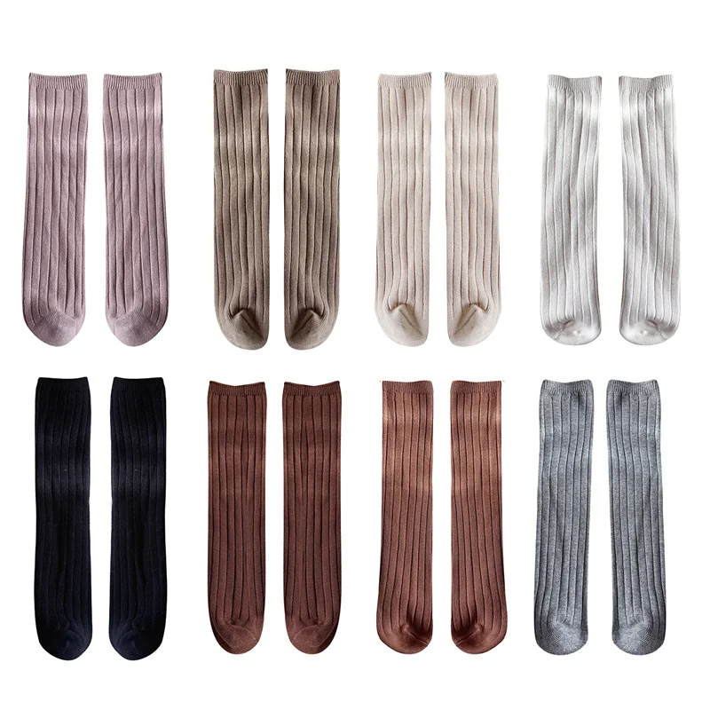 Toddler Kids Knee High Socks Solid Color Baby Boys Girls Elastic Ribbed Knit Tube Socks for 1-8 Years
Toddler Kids Knee High Socks Solid Color Baby Boys Girls Elastic Ribbed Knit Tube Socks for 1-8 Years