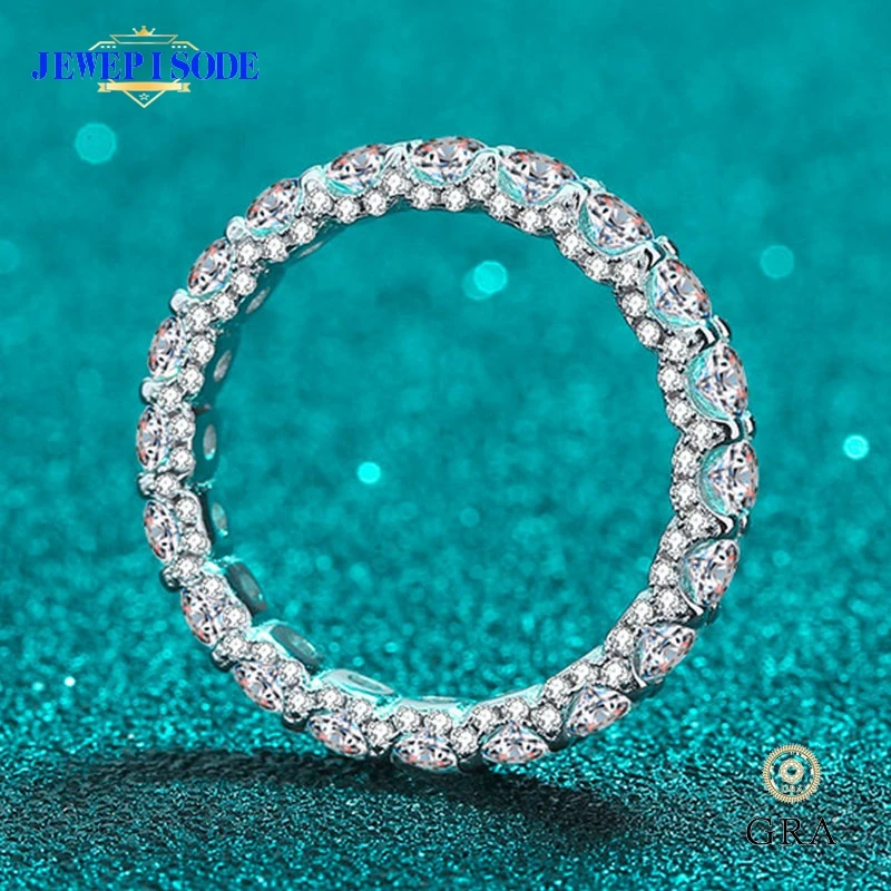 JEWEPISODE D Color Full Moissanite Rings for Woman 925 Sterling Sliver Plated 18k White Gold Wedding Bands Engagement Ring Gifts
JEWEPISODE D Color Full Moissanite Rings for Woman 925 Sterling Sliver Plated 18k White Gold Wedding Bands Engagement Ring Gifts