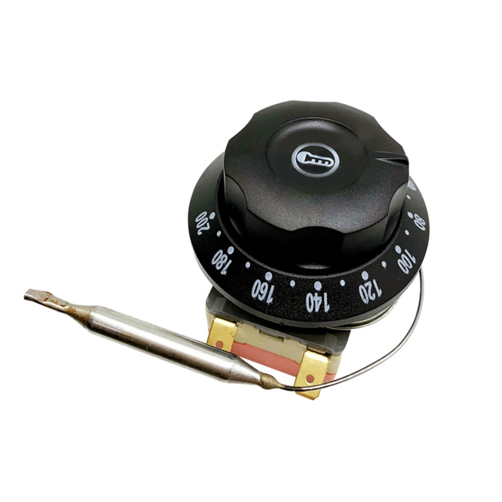 Electric Oven Thermostat Hot Temperature Controller Pitco Knob Type Temperature Control Switch Adjustable 60-200°c 250V 16A
Electric Oven Thermostat Hot Temperature Controller Pitco Knob Type Temperature Control Switch Adjustable 60-200°c 250V 16A