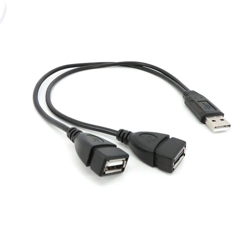 1 usb 2.0 male to 2way usb female OTG splitter power data adapter DC connector charging cable extender usb
1 usb 2.0 male to 2way usb female OTG splitter power data adapter DC connector charging cable extender usb