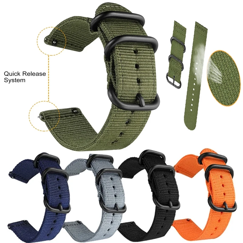 Watch Band 22mm Nylon Canvas Strap For Huawei GT 2 GT3 GT2 Pro 2E Watch Strap Replacements Honor Magic 1 2 46mm Watch Mens Strap
Watch Band 22mm Nylon Canvas Strap For Huawei GT 2 GT3 GT2 Pro 2E Watch Strap Replacements Honor Magic 1 2 46mm Watch Mens Strap
