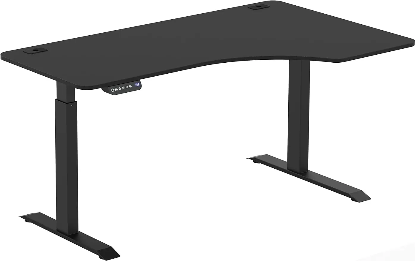 Y55-Inch Large Electric Height Adjustable L-Shaped Standing Desk with Right Facing Corner,office furniture, Black
Y55-Inch Large Electric Height Adjustable L-Shaped Standing Desk with Right Facing Corner,office furniture, Black