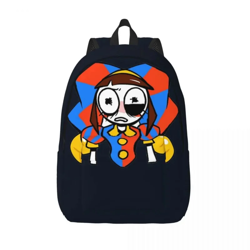 

The Amazing Digital Circus Backpack Middle High College School Student Pomni And Jax Bookbag Teens Daypack Gift