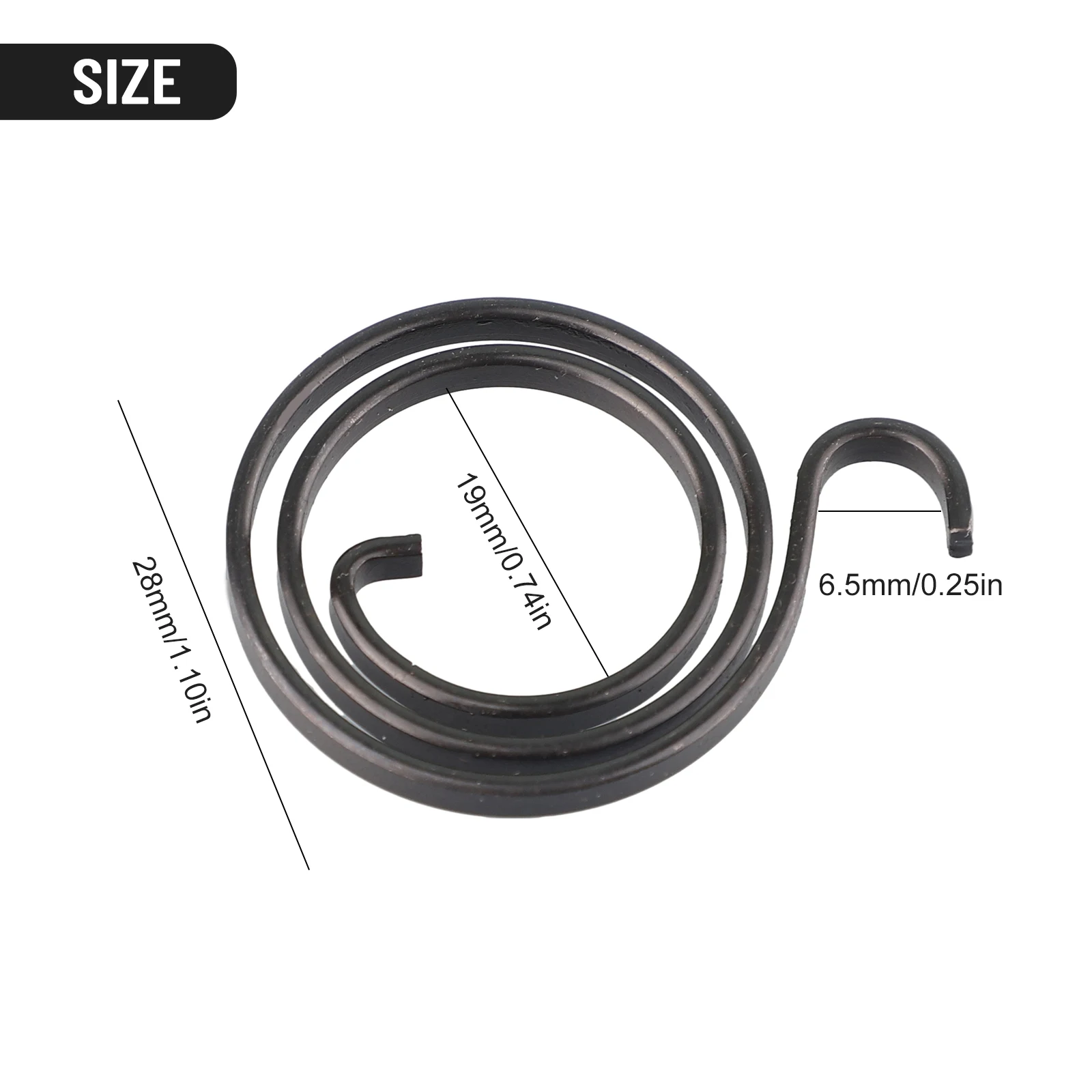 Durable Replacement Interior Springs Torsion Spring Attachments Black Door Knobs Equipment 19mm Inner Diameter
Durable Replacement Interior Springs Torsion Spring Attachments Black Door Knobs Equipment 19mm Inner Diameter