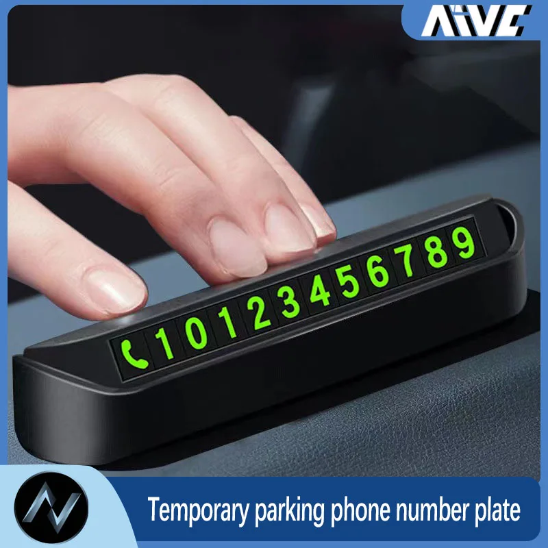 Car Temporary Parking Card Phone Number Car Phone Holder Luminous Telephone Number Plate Car Park Car-styling Accessories
Car Temporary Parking Card Phone Number Car Phone Holder Luminous Telephone Number Plate Car Park Car-styling Accessories