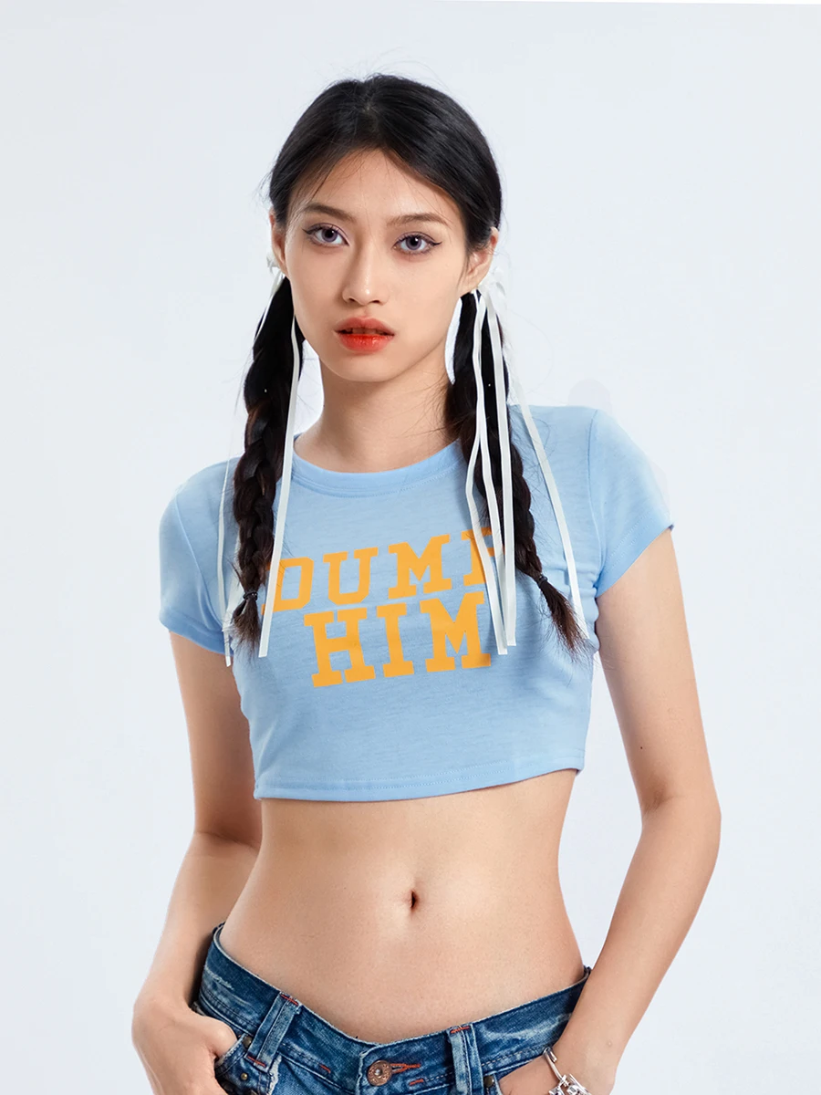 

ZZLBUF Women Y2K Cropped Tank Tops Embroidery Strap Cutout Sleeveless Vest Tops Summer Aesthetic Streetwear (J-Blue L)