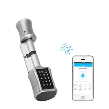 Smart Lock DIY keyless double replacement cylinder lock TT app WiFi euro smart locks
Smart Lock DIY keyless double replacement cylinder lock TT app WiFi euro smart locks