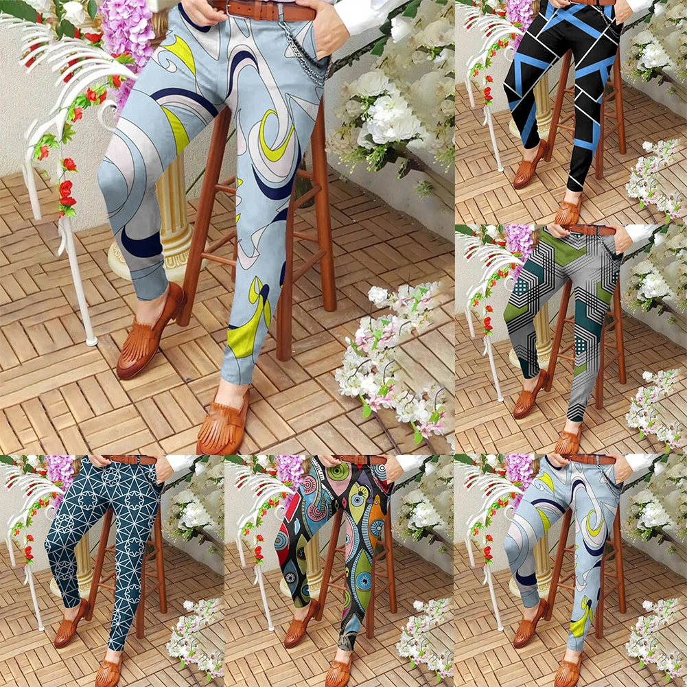 Men Streetwear Slim Fit Pencil Pants Stretch Work Business Casual Trousers Vintage 3D Floral Print Straight Long Pants Pantalon
Men Streetwear Slim Fit Pencil Pants Stretch Work Business Casual Trousers Vintage 3D Floral Print Straight Long Pants Pantalon