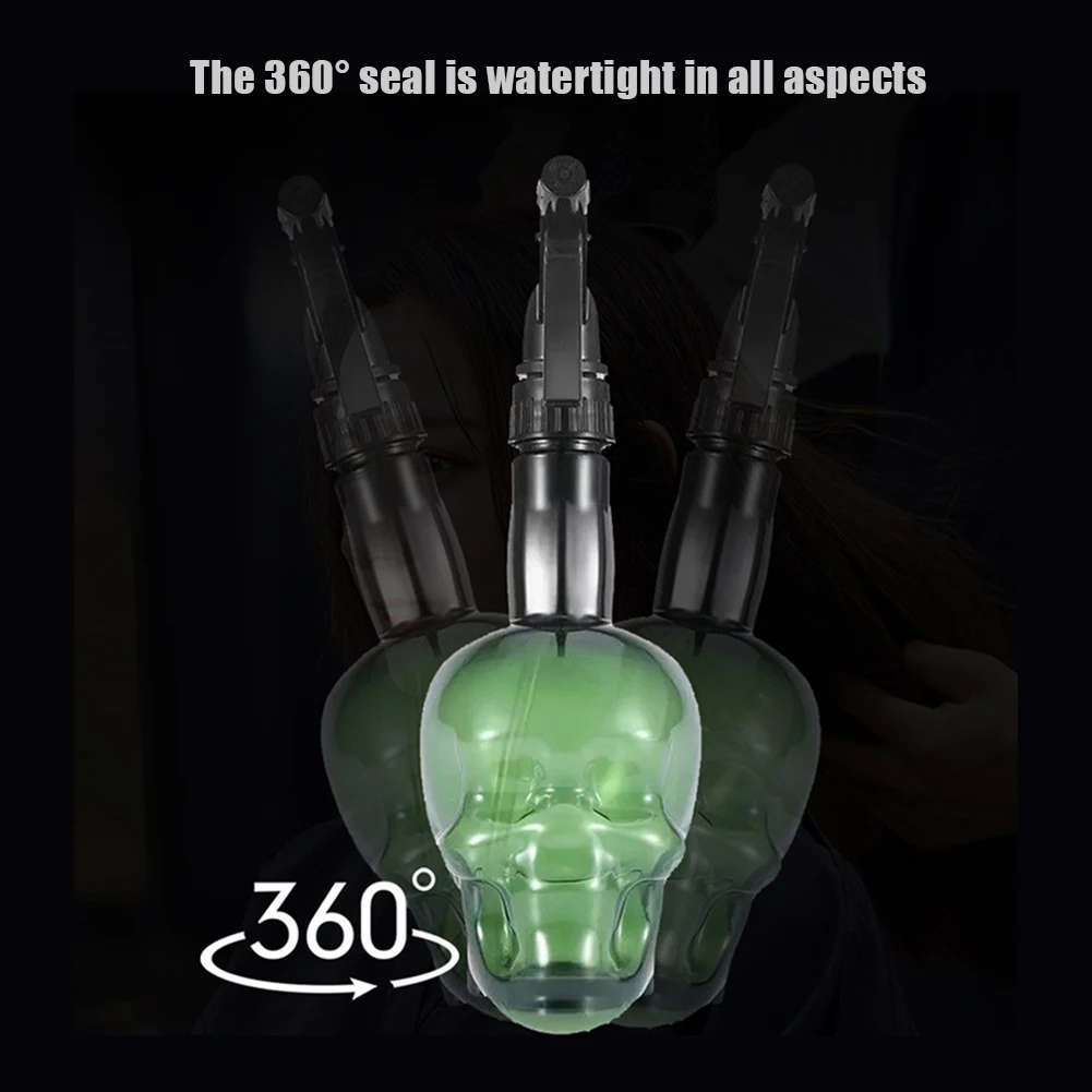 Mist Sprayer Tool 500ml Skull Shape Hairdressing Spray Bottle Superior High Quality Hair Styling Manufacture Water | Красота и