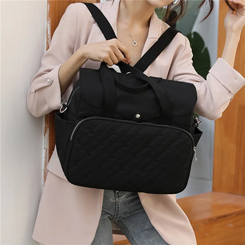 Fashionable Dwaterproof Waterproof one-shoulder Portable Baby Diaper Bag Storage Bag Suitable For Newborn mothers, Baby Maternit
Fashionable Dwaterproof Waterproof one-shoulder Portable Baby Diaper Bag Storage Bag Suitable For Newborn mothers, Baby Maternit