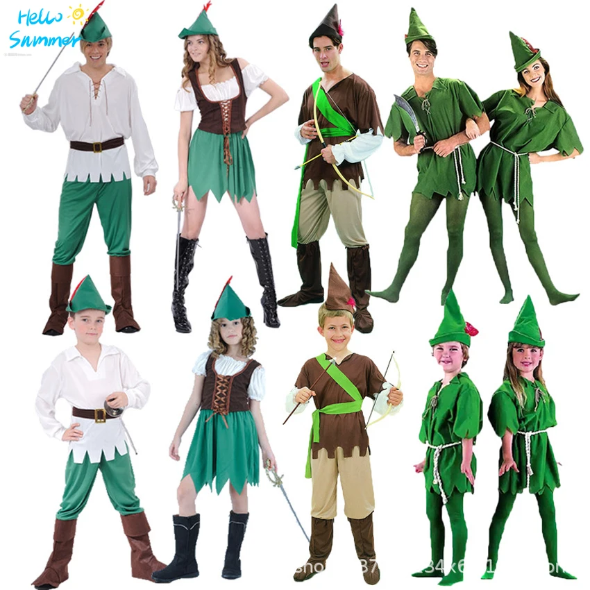 Cosplay Peter Pan Costume for Adult Kids Women Sexy The Wizard Elf Hunter Dress Kids Cartoon Movie Role-play Clothing Halloween
Cosplay Peter Pan Costume for Adult Kids Women Sexy The Wizard Elf Hunter Dress Kids Cartoon Movie Role-play Clothing Halloween