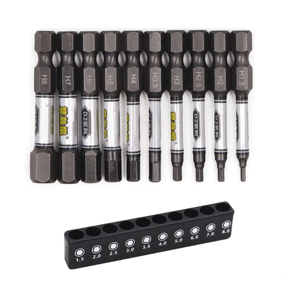 11pcs Screwdriver Bit Holder Set Magnetic 1/4'' Heagonal Torx Cross Bit For Electric Impact Driver Air Drill Power Tools Parts
11pcs Screwdriver Bit Holder Set Magnetic 1/4'' Heagonal Torx Cross Bit For Electric Impact Driver Air Drill Power Tools Parts