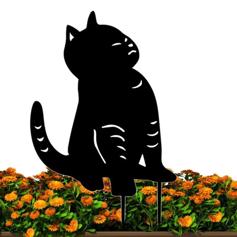 Black Silhouette Yard Stakes Animal Silhouette Cat/Dog Silhouette Stake Yards Garden Stake Decor Black Cat/Dog Hollow Silhouette
Black Silhouette Yard Stakes Animal Silhouette Cat/Dog Silhouette Stake Yards Garden Stake Decor Black Cat/Dog Hollow Silhouette