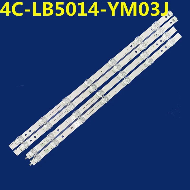 

4PCS LED Backlight Strip 4C-LB5014-YM03J M08-TM50030-1401N-4513F 50P715 50h6g