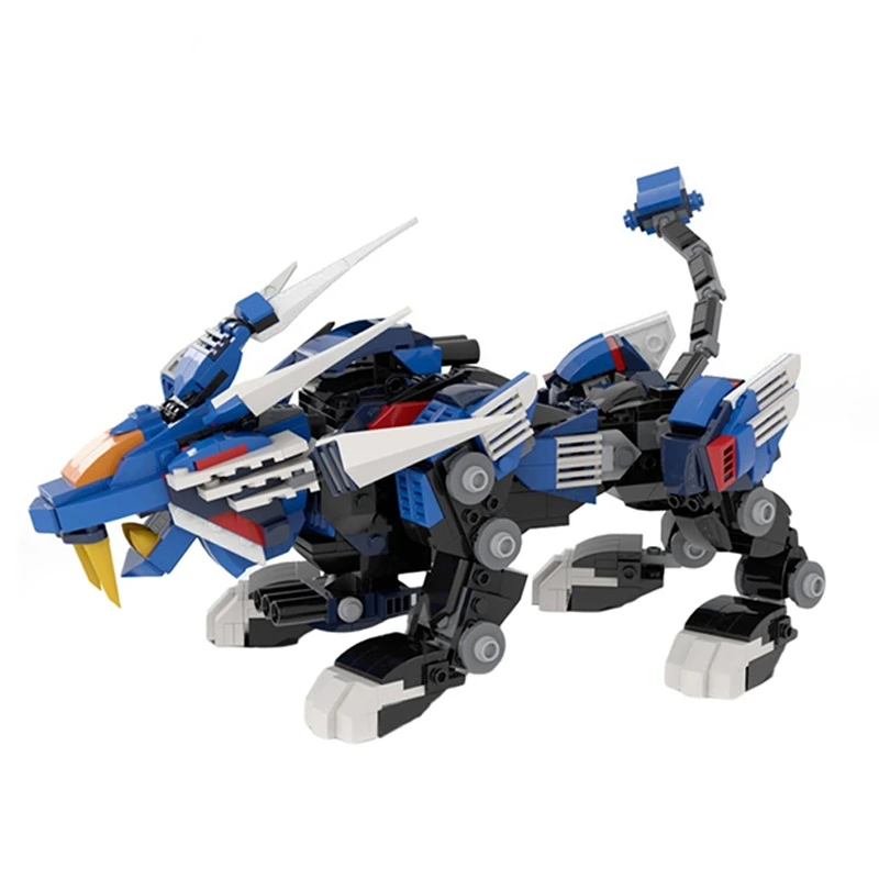 Mechanical Building Blocks MOC Tiger For Zoids-Blade-Liger Kit Assemble Mecha Beast Bricks Toys For Children Kid Birthday Gifts
Mechanical Building Blocks MOC Tiger For Zoids-Blade-Liger Kit Assemble Mecha Beast Bricks Toys For Children Kid Birthday Gifts
