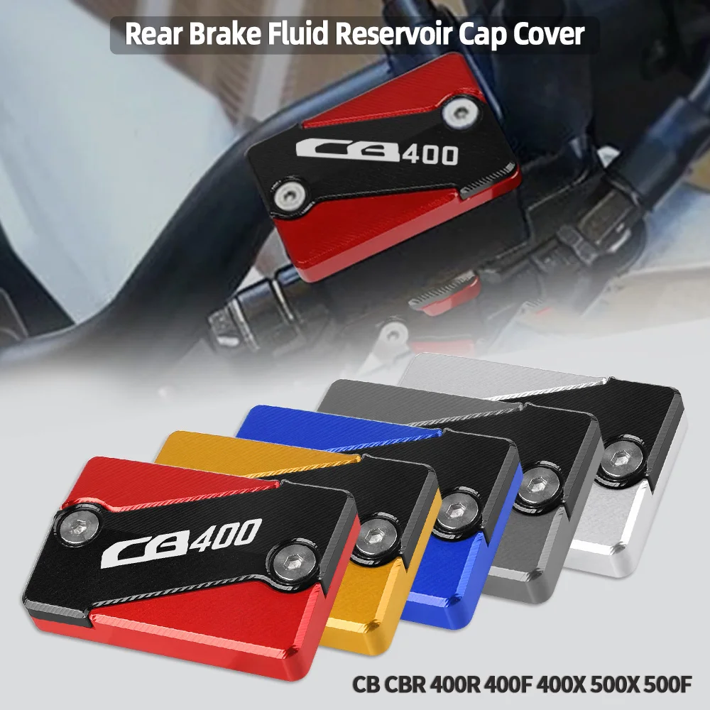 Motorcycle Rear Brake Fluid Reservoir Cap Cover FOR Honda CBR400R CBR400F CB400X 2013-2016 CB500X CB500F CB300F CB400 all years
Motorcycle Rear Brake Fluid Reservoir Cap Cover FOR Honda CBR400R CBR400F CB400X 2013-2016 CB500X CB500F CB300F CB400 all years
