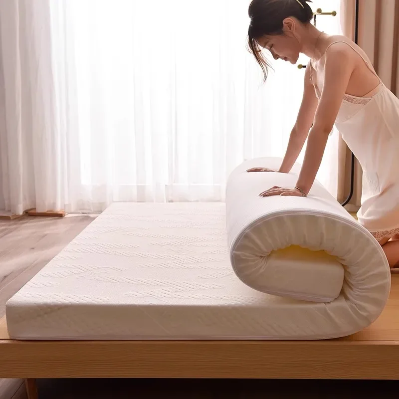 Memory Cotton Mattress Pad for Sleep Soft Mattress Portable Comfortable Bed Topper Tatami Sponge Bed Elastic Furniture for Home
Memory Cotton Mattress Pad for Sleep Soft Mattress Portable Comfortable Bed Topper Tatami Sponge Bed Elastic Furniture for Home