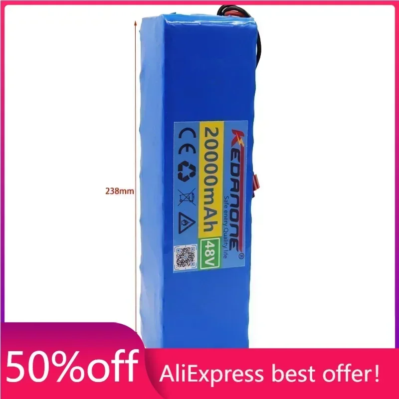 48v Lithium ion Battery 48V 20Ah 1000W 13S3P Lithium Battery Pack For 54.6v E-bike Electric Bicycle Scooter With BMS+Charger
48v Lithium ion Battery 48V 20Ah 1000W 13S3P Lithium Battery Pack For 54.6v E-bike Electric Bicycle Scooter With BMS+Charger