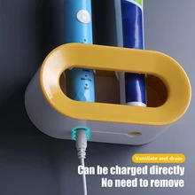 Electric Toothbrush Holder Wall Self-adhesive Families Toothbrush Rack Bathroom Toothbrush Wall-Mounted Hooks Storage Rack 
Electric Toothbrush Holder Wall Self-adhesive Families Toothbrush Rack Bathroom Toothbrush Wall-Mounted Hooks Storage Rack