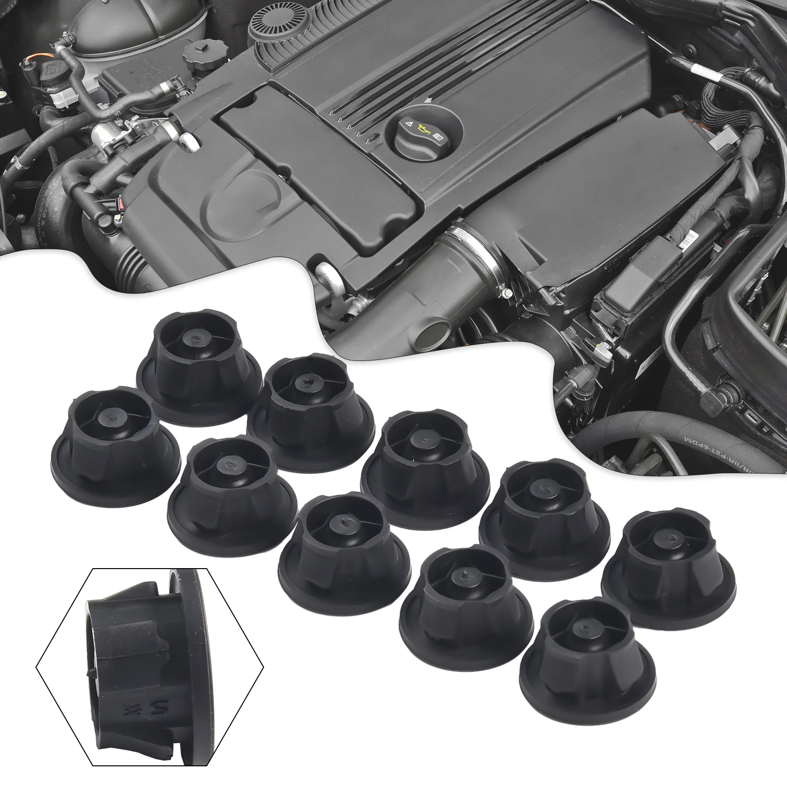 Прокладки для крышки двигателя, поглотители для MERCEDES 6420940785, универсальная установка, артикул 6420940785, 10 прокладок
Прокладки для крышки двигателя, поглотители для MERCEDES 6420940785, универсальная установка, артикул 6420940785, 10 прокладок