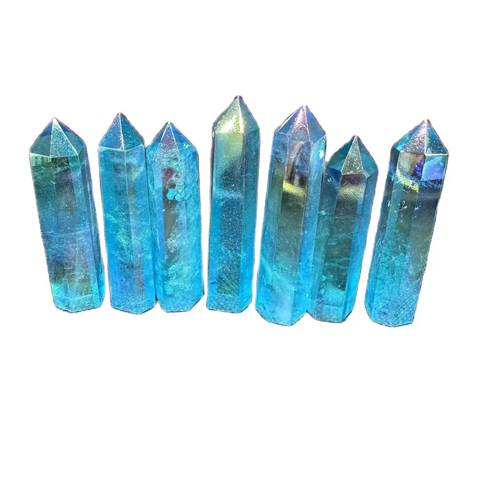 Aqua Rainbow Titanium Aura Crystal Point Quartz лечебная кристальная палочка point
Aqua Rainbow Titanium Aura Crystal Point Quartz лечебная кристальная палочка point