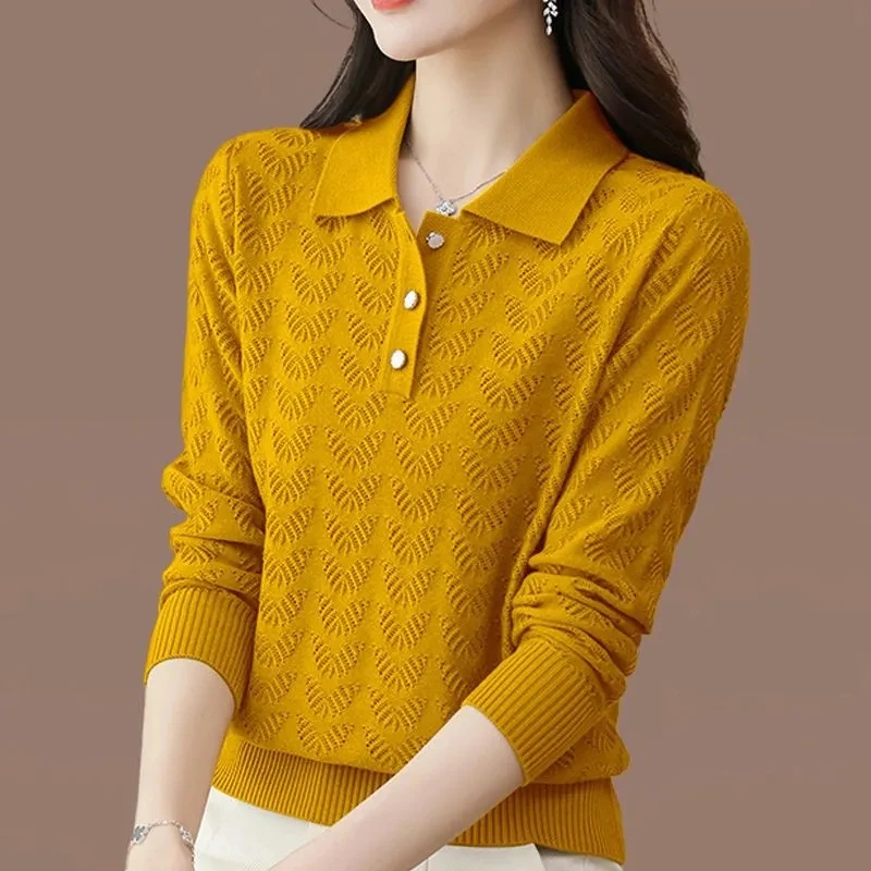 Fashion Autumn And Winter 2024 New Short Loose Lapel Pullover Women Sweater Long Sleeve Knitting Keep Warm Bottoming Shirt
Fashion Autumn And Winter 2024 New Short Loose Lapel Pullover Women Sweater Long Sleeve Knitting Keep Warm Bottoming Shirt