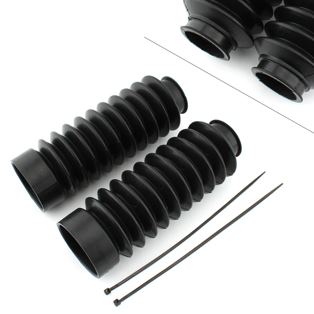 

1Pair Motorcycle Front Fork Shock Absorber Dust Cover Rubber Protector For Honda CB400ss CB400 SS CB 400 CB500