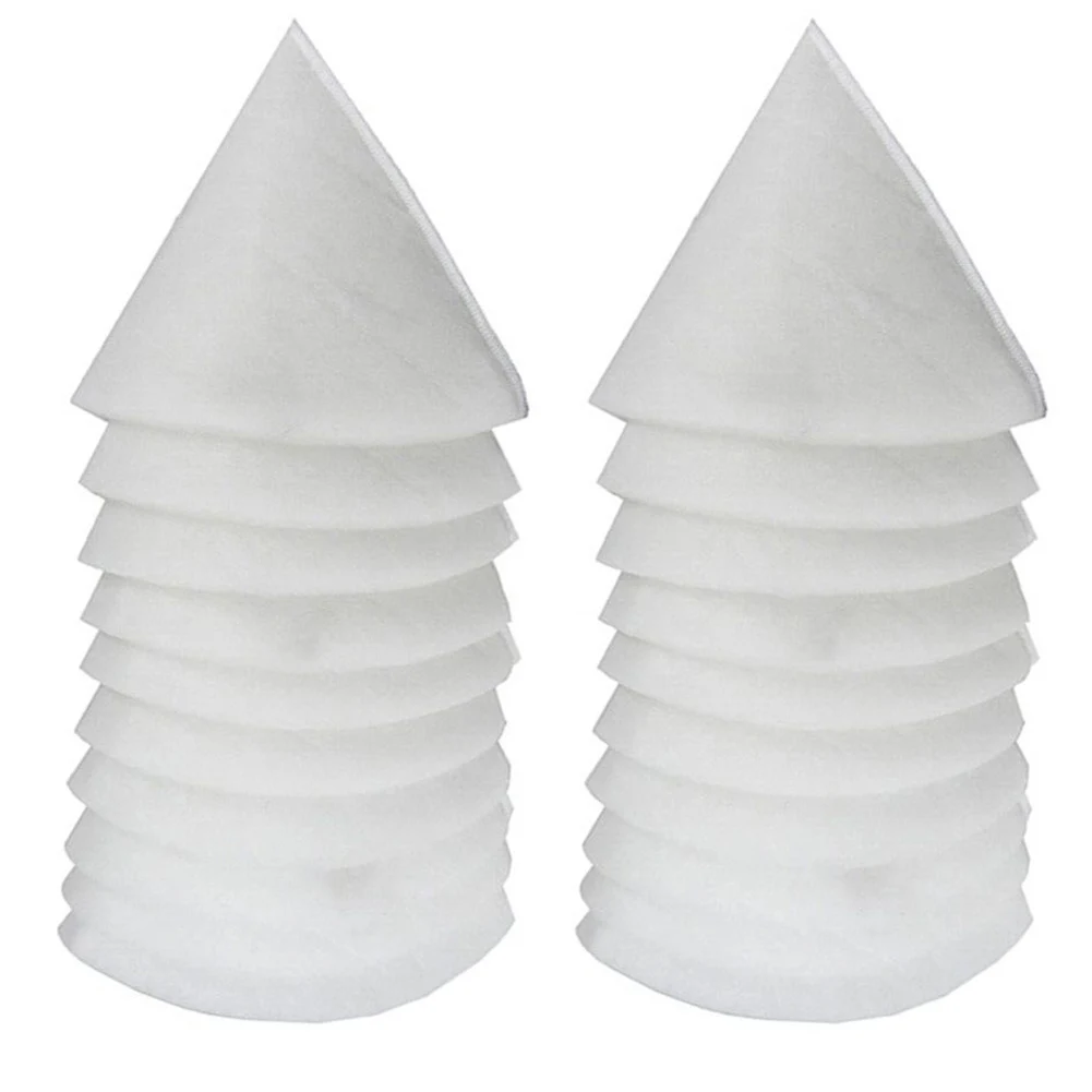 G4 DN125 Filters White 180mm Long 20pc Cone Filter Set For Round Exhaust Air Valves Progressive Depth Structure
G4 DN125 Filters White 180mm Long 20pc Cone Filter Set For Round Exhaust Air Valves Progressive Depth Structure