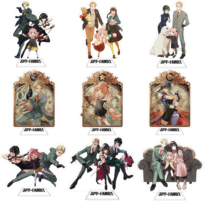 15CM SPY×FAMILY Anime Figure Anya Forger Yor Forger Acrylic Stand Model Plate Desk Decor Standing Sign Fans Gifts 38 Styles
15CM SPY×FAMILY Anime Figure Anya Forger Yor Forger Acrylic Stand Model Plate Desk Decor Standing Sign Fans Gifts 38 Styles