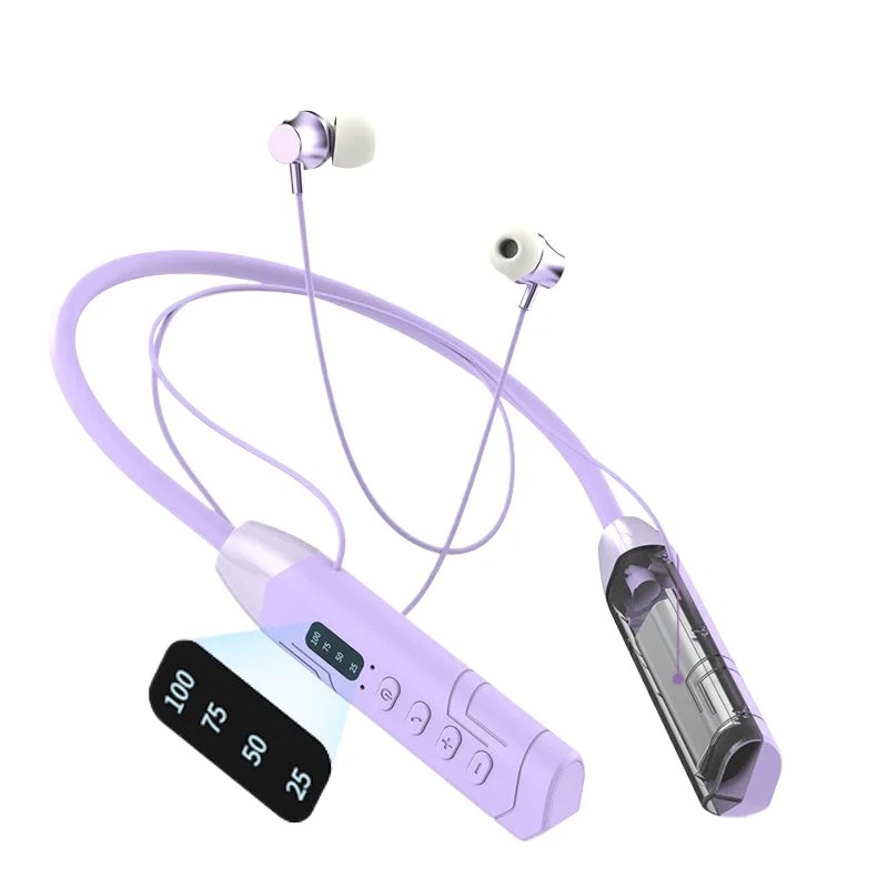 Wireless Headphones Sports Call Pairing Bluetooth 5.3 Neckband Earphones Silicone Headset Waterproof Magnetic Earbud for Running
Wireless Headphones Sports Call Pairing Bluetooth 5.3 Neckband Earphones Silicone Headset Waterproof Magnetic Earbud for Running