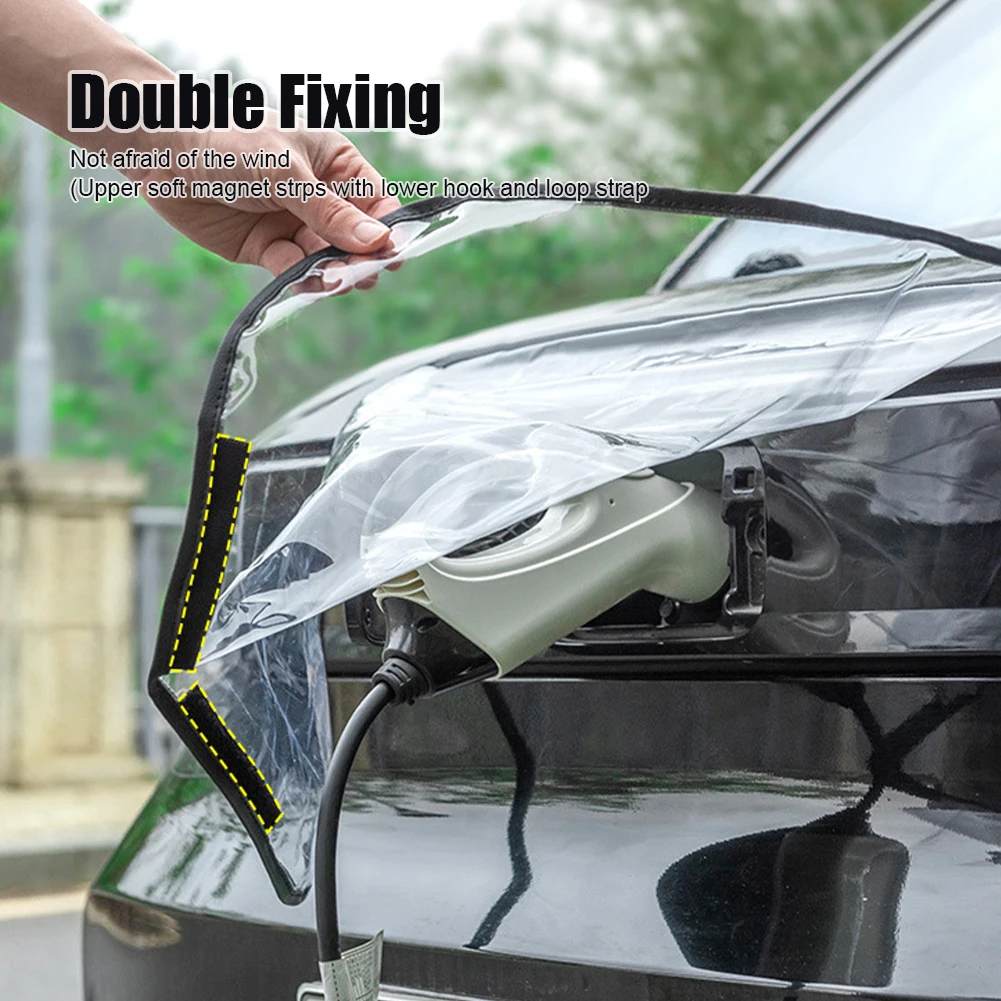 Universal Car Charging Rain Cover Outdoor Electric Car Accessories Charging Gun Waterproof Auto Cover Snow and Rain Protection
Universal Car Charging Rain Cover Outdoor Electric Car Accessories Charging Gun Waterproof Auto Cover Snow and Rain Protection