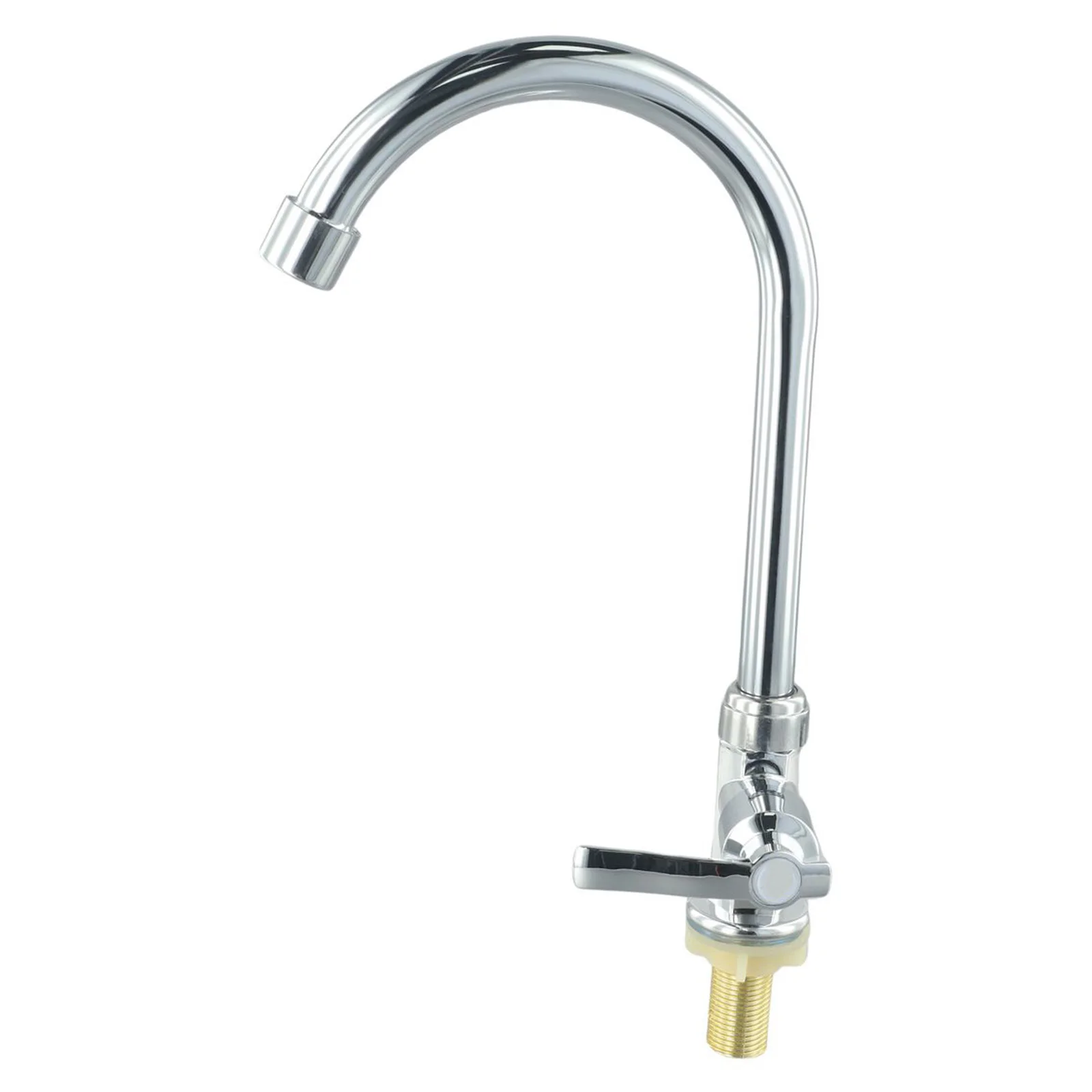 Sink Cold Water Faucet Kitchen Sink Faucet Curved Single Handle Hole Faucet Cold Water Vertical Faucet Basin Faucet
Sink Cold Water Faucet Kitchen Sink Faucet Curved Single Handle Hole Faucet Cold Water Vertical Faucet Basin Faucet