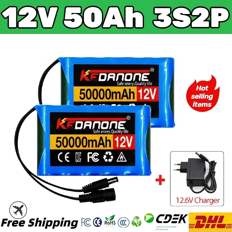 For 12V CCTV,Camera,fishing lights,xenon lamp,loudspeakers Portable 12V 50000mAh Capacity Li-Ion cell,Built in line protection
For 12V CCTV,Camera,fishing lights,xenon lamp,loudspeakers Portable 12V 50000mAh Capacity Li-Ion cell,Built in line protection