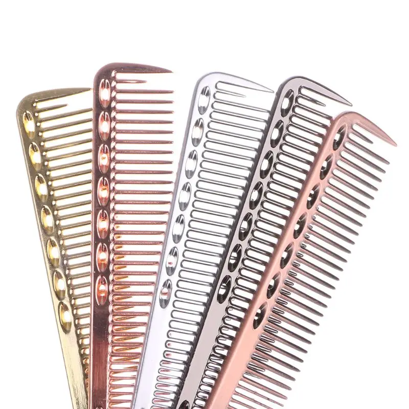 Sdotter Hair Brush Men Women Aluminum Metal Cutting Comb Hair Hairdressing & Barbers Salon Combs Professional Barbers Hairbr
Sdotter Hair Brush Men Women Aluminum Metal Cutting Comb Hair Hairdressing & Barbers Salon Combs Professional Barbers Hairbr