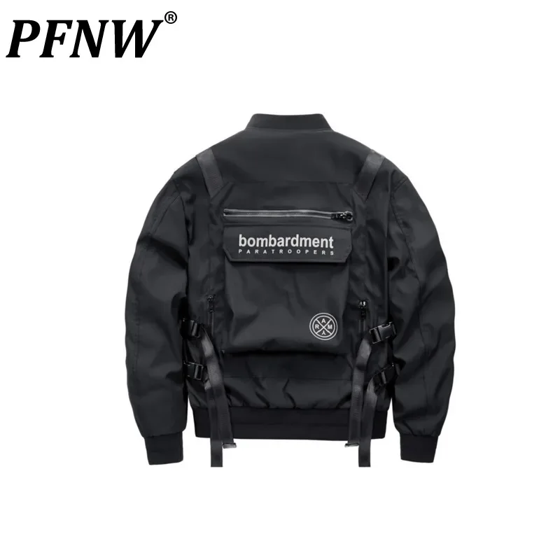 PFNW Men's New Autumn Pilot Jackets Korean Version Loose Darkwear Black Fashion Brand Uniform Tide Niche Techwear Coats 12Z2258
PFNW Men's New Autumn Pilot Jackets Korean Version Loose Darkwear Black Fashion Brand Uniform Tide Niche Techwear Coats 12Z2258