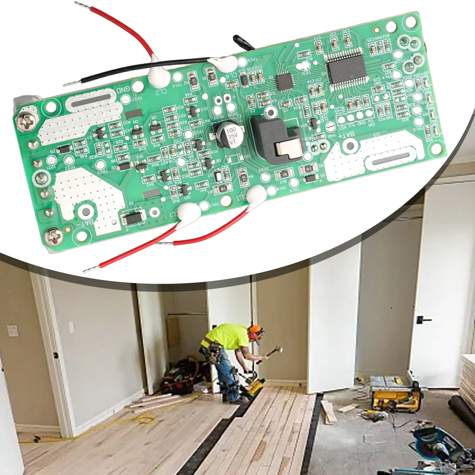 Сменная печатная плата для Ryobi P108 инструменты Стандартная плата чипа аккумулятора для ремонта аккумулятора сборка аксессуар для электроинструмента
Сменная печатная плата для Ryobi P108 инструменты Стандартная плата чипа аккумулятора для ремонта аккумулятора сборка аксессуар для электроинструмента