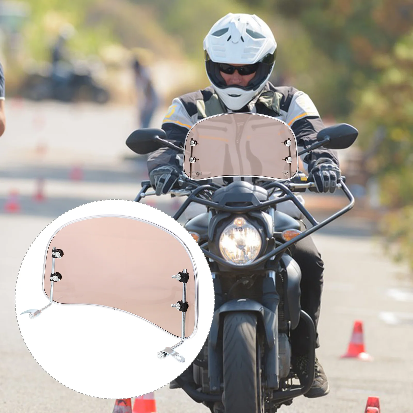 1 Set Motorbike Windshield Large Motorcycle Motorbike Windscreen Modified Part
1 Set Motorbike Windshield Large Motorcycle Motorbike Windscreen Modified Part