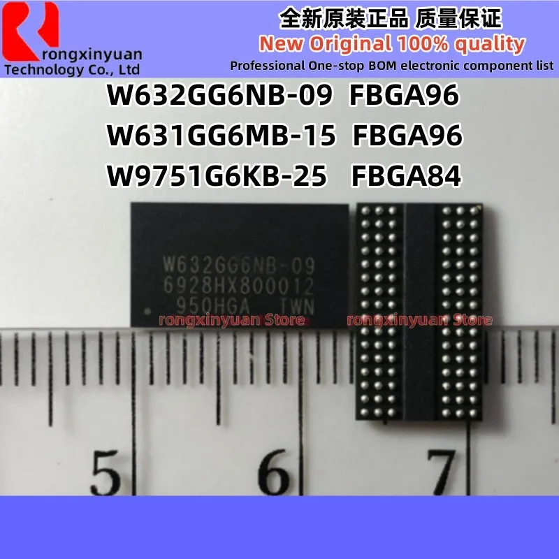 

5Pcs W632GG6NB-09 W632GG6NB W631GG6MB-15 W631GG6MB W9751G6KB-25 W9751G6KB BGA RAM memory chip Original New 100% quality