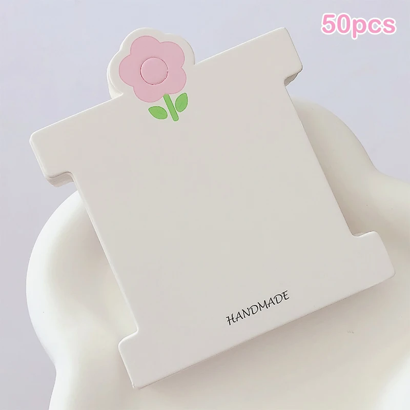 

50pcs Cute Hair Band Hairpins Packaging Paper Cards for DIY Child Girls Hair Accessories Display Packaging Cards Retail Tags