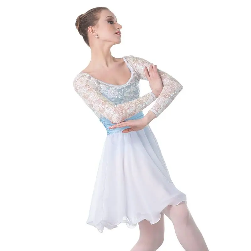 18427 New white sequin top Bodice chiffion skirt Lyrical Dance Costume Women Ballet Costume Dance Dress Girl Dance Costumes
18427 New white sequin top Bodice chiffion skirt Lyrical Dance Costume Women Ballet Costume Dance Dress Girl Dance Costumes
