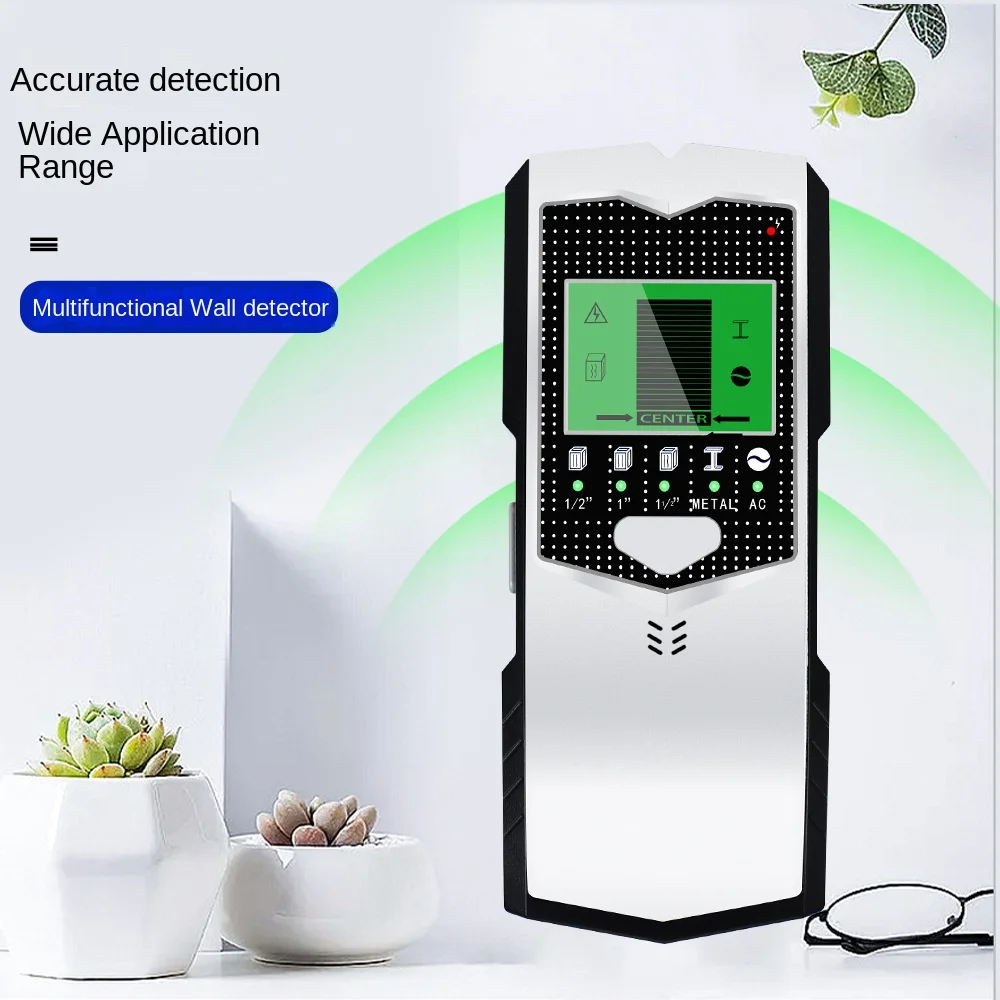 High Precision 5-in-1 Wall Detector Wire Wood Metal Detector LCD HD LCD Thickness Gauge Width Measuring Instruments Woodworking
High Precision 5-in-1 Wall Detector Wire Wood Metal Detector LCD HD LCD Thickness Gauge Width Measuring Instruments Woodworking