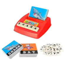 1 Set Alphabet Spelling Game Useful Bright Color Early Learning for Kids Letter Game Machine Matching Letter Game
1 Set Alphabet Spelling Game Useful Bright Color Early Learning for Kids Letter Game Machine Matching Letter Game