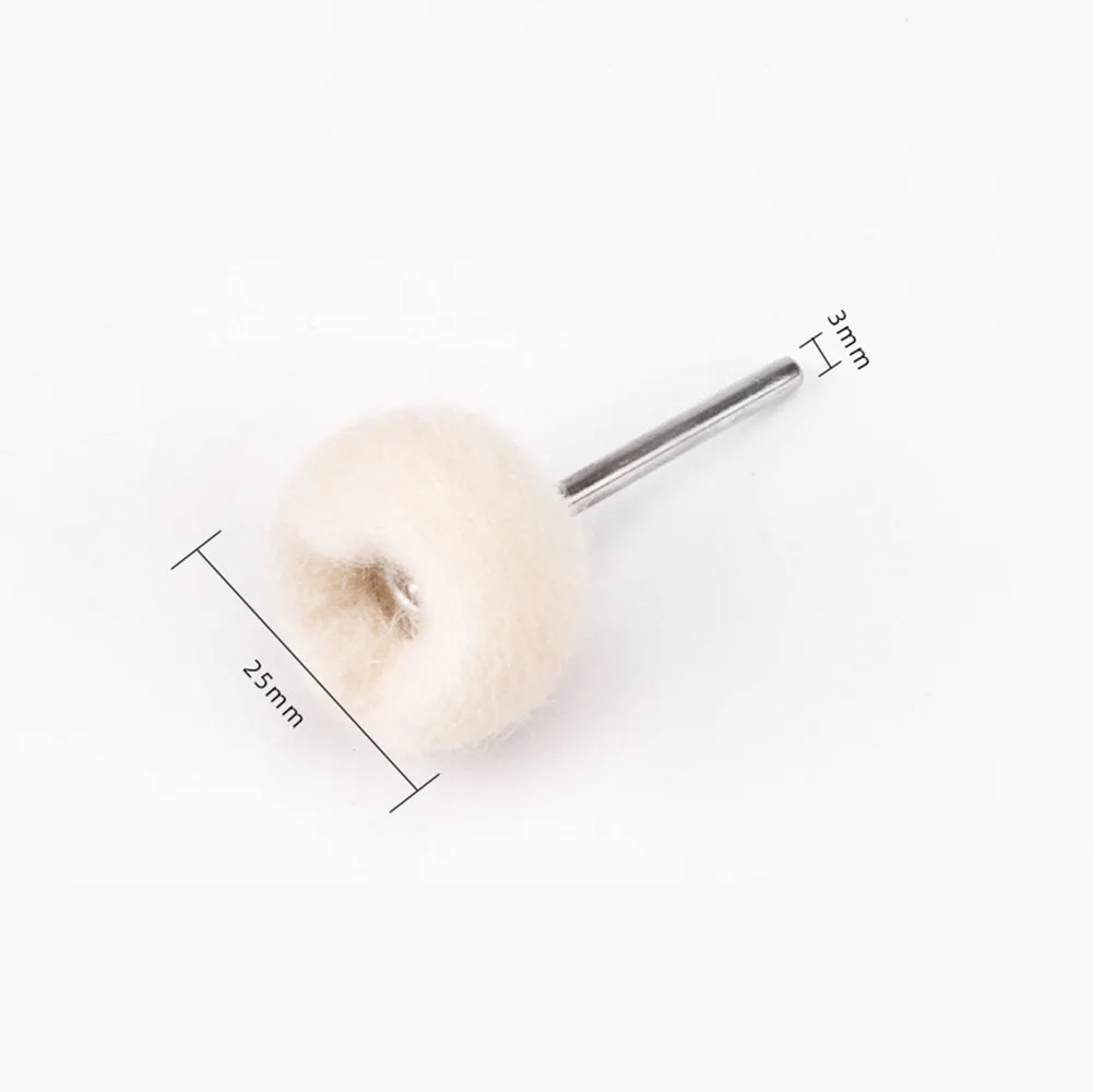 10pcs 2.35/3mm Wool Polishing Brush Finishing Ball Wheel Buffing Grinding Head For Removing Burr Coating Power Tool Accessories
10pcs 2.35/3mm Wool Polishing Brush Finishing Ball Wheel Buffing Grinding Head For Removing Burr Coating Power Tool Accessories