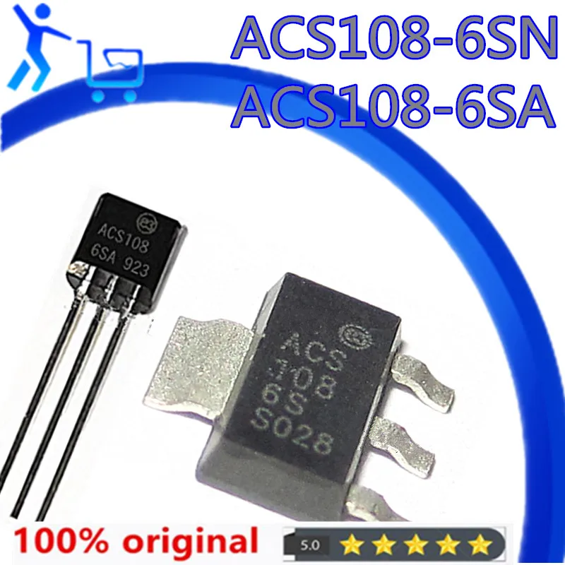 10 шт. ACS108-6SA TO-92/SOT223 новый оригинальный кремниевый контролируемый переменный ток
10 шт. ACS108-6SA TO-92/SOT223 новый оригинальный кремниевый контролируемый переменный ток